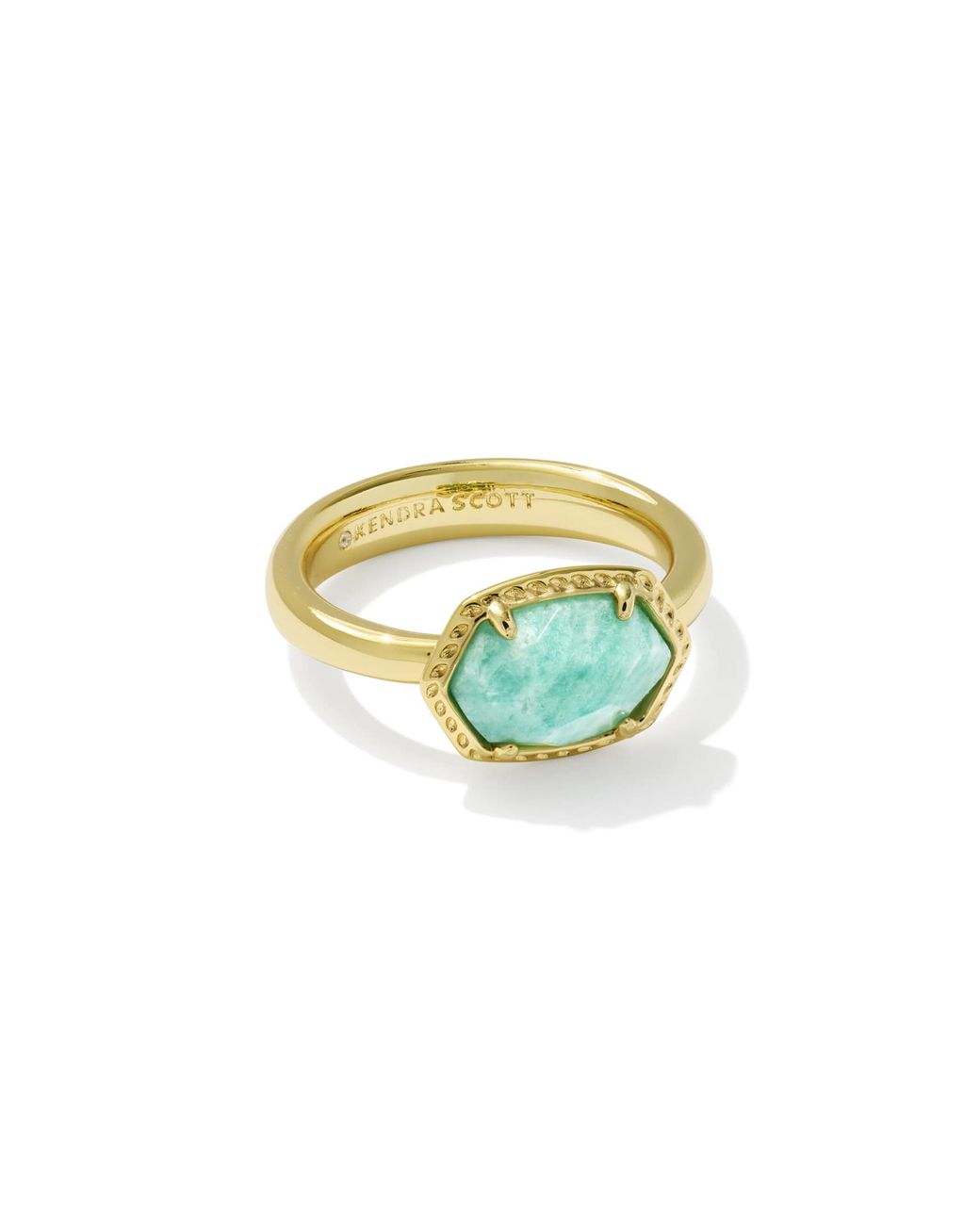 Kendra Scott Blue Daphne Frame Amazonite Ring