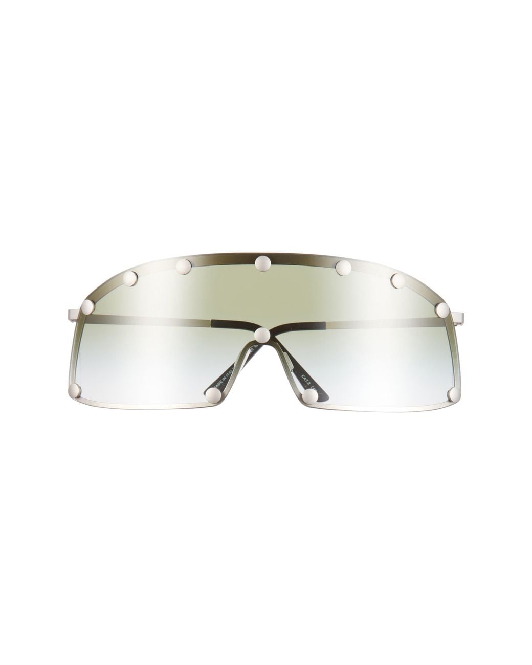 Rick Owens Multicolor Shield Sunglasses