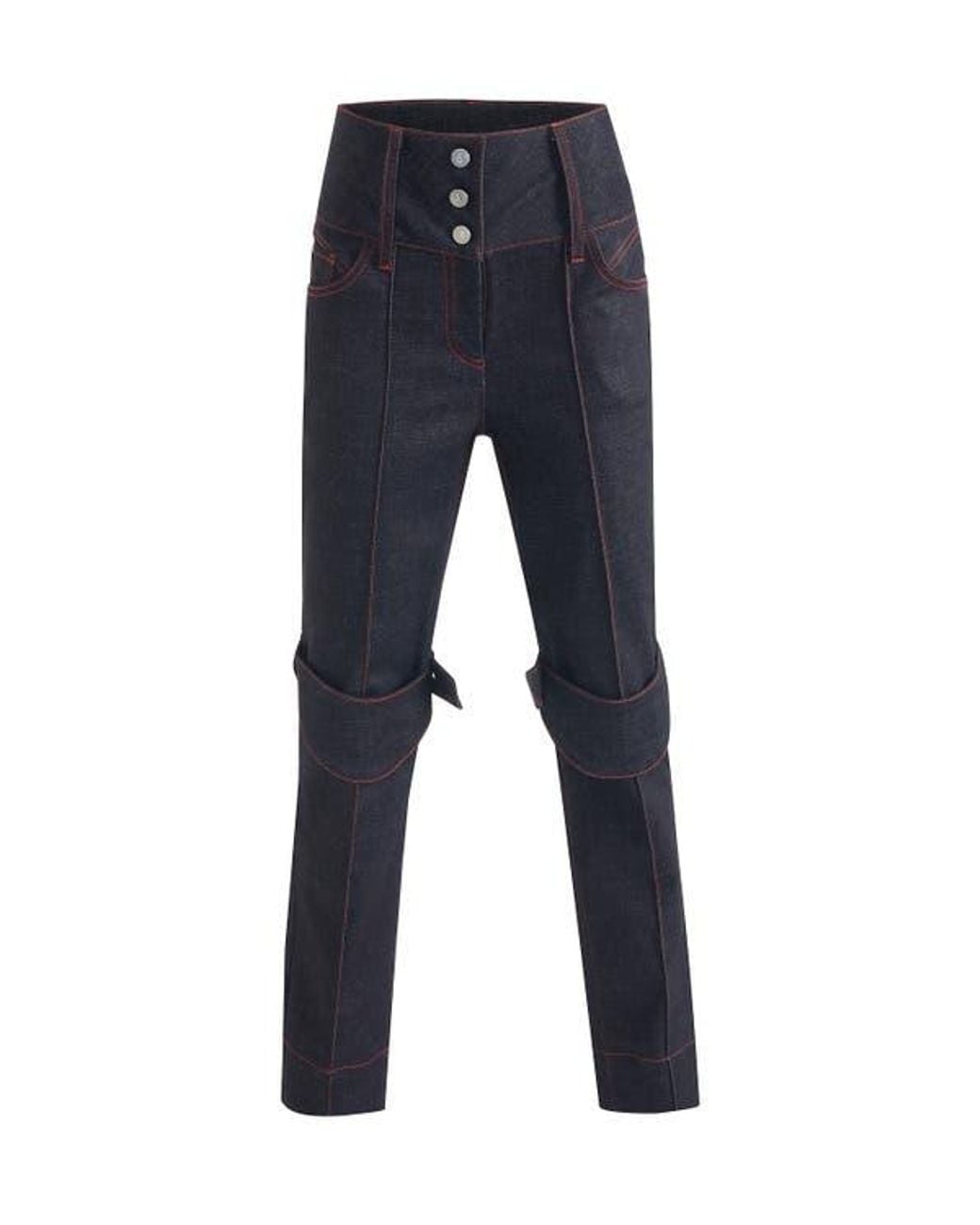 Jendue Blue Davidson Staight Leg Pants