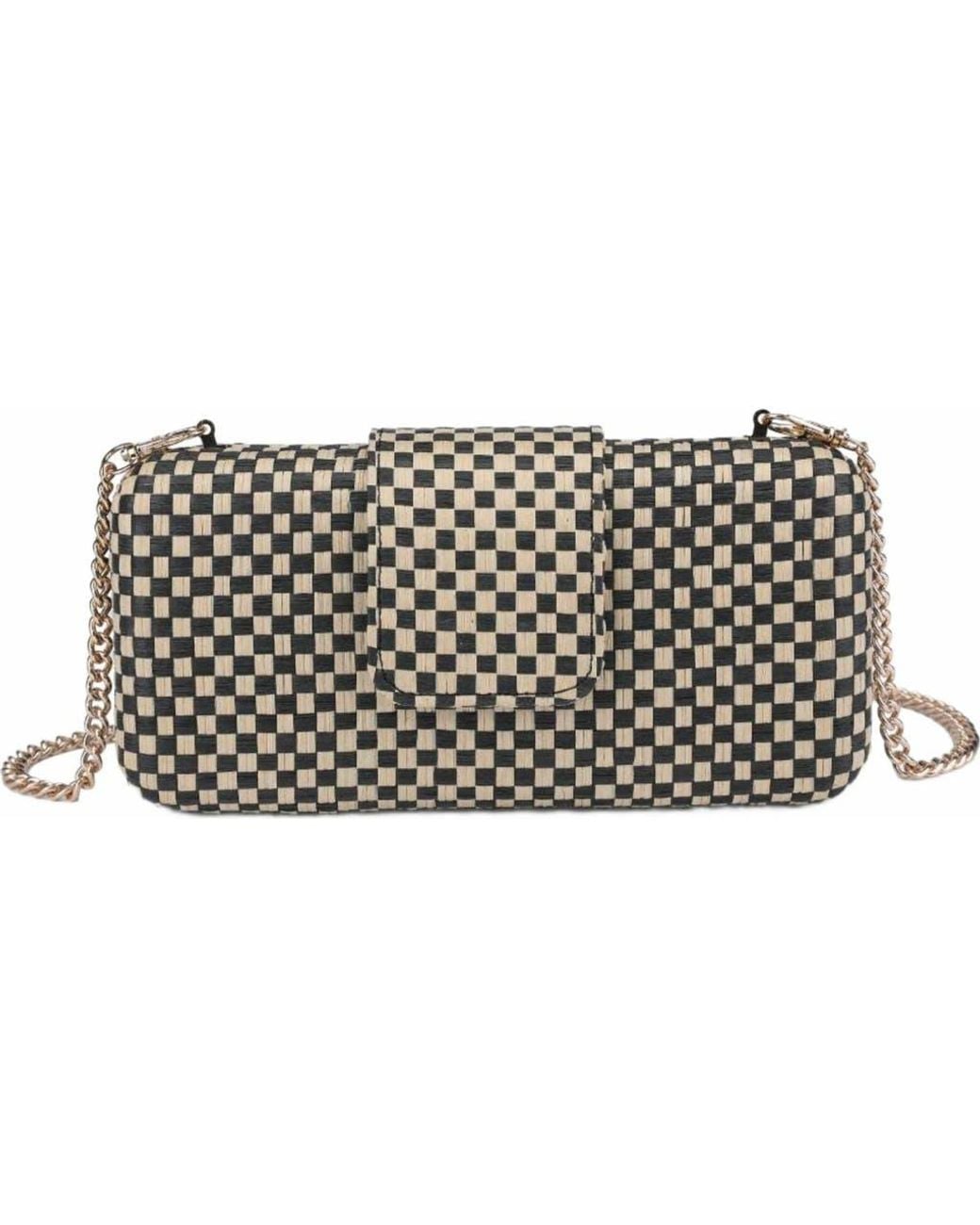 Moda Luxe Metallic Sylvi Evening Bag
