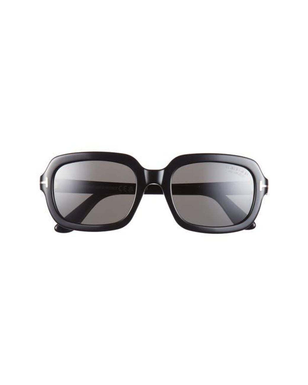 Tom Ford Multicolor Lana 53Mm Polarized Rectangular Sunglasses