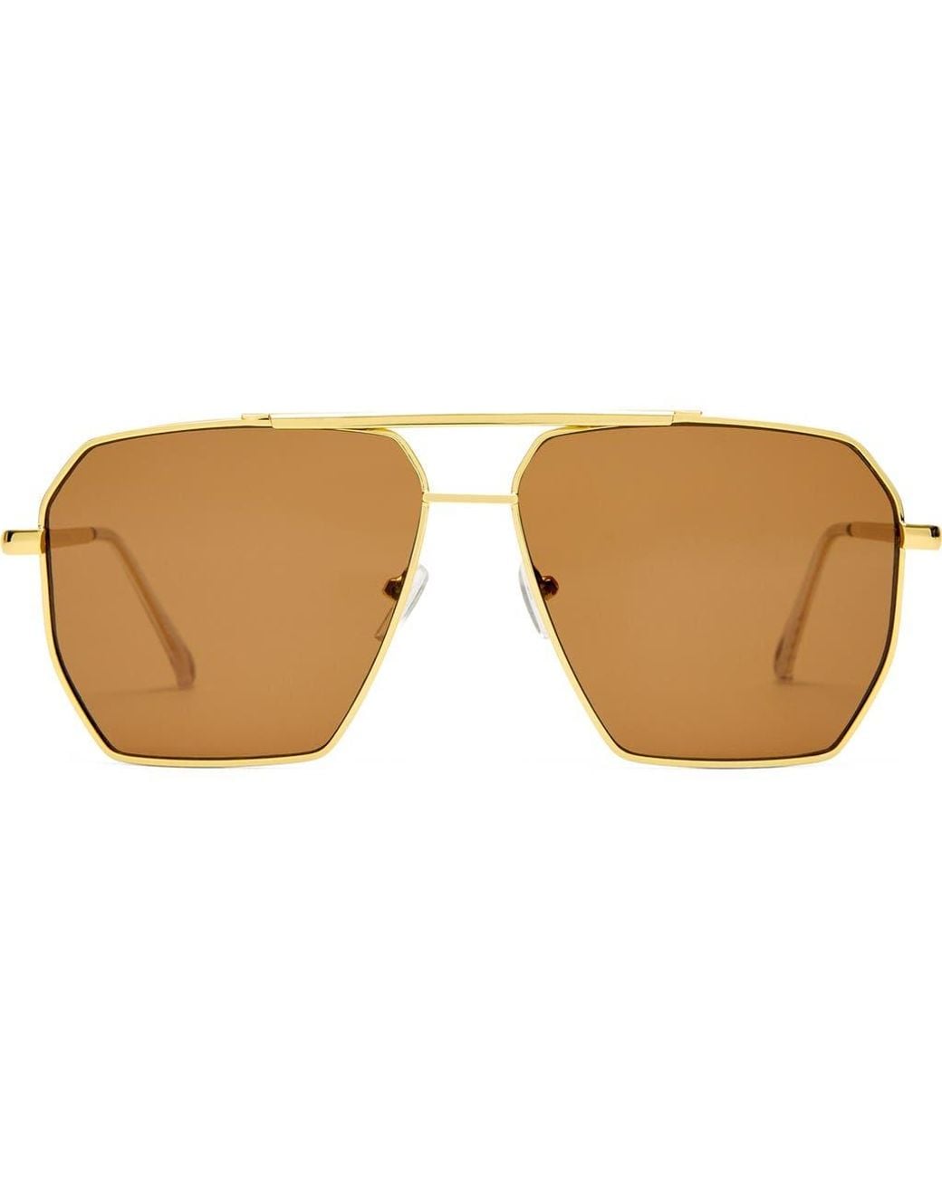 Aire Brown Asteroide 60Mm Square Sunglasses