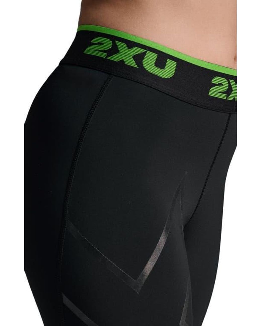 2xu Black Refresh Recovery Compression Tights