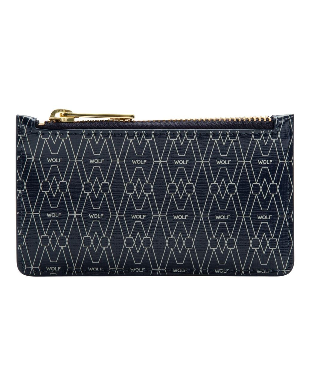 Wolf Blue Signature Zip Case for men