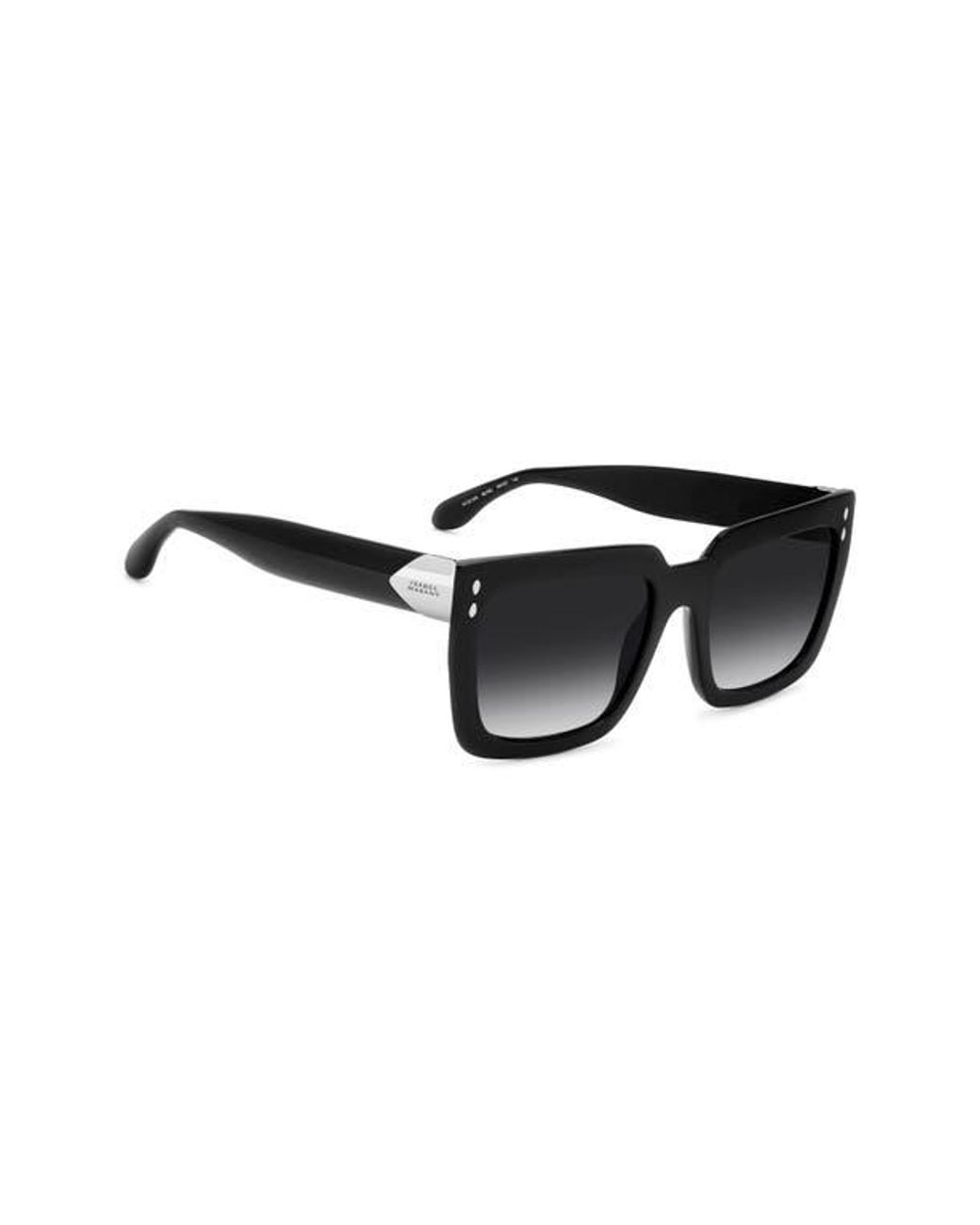 Isabel Marant Black 55Mm Gradient Rectangular Sunglasses