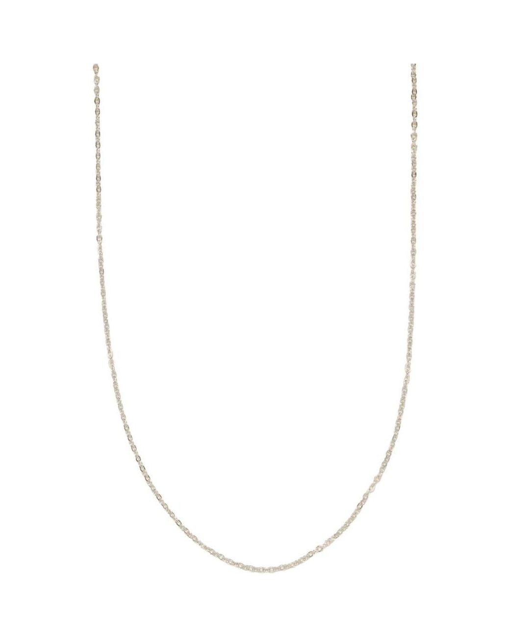 MADE BY MARY Metallic Adjustable Flat Cable Chain
