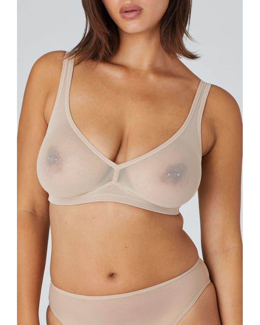 CUUP White The Wireless Plunge Mesh