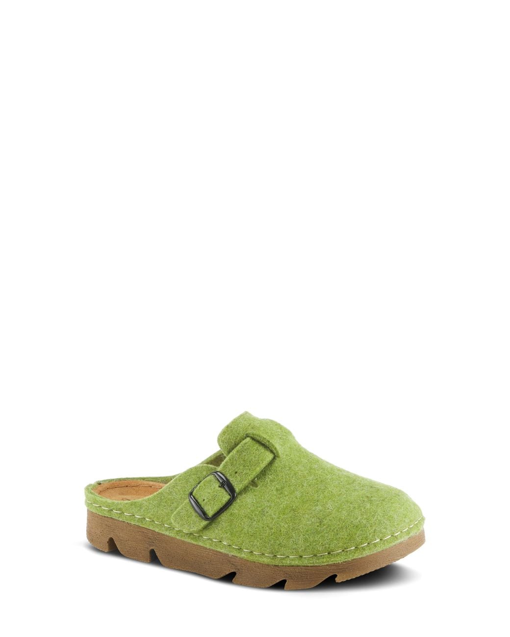 Flexus by Spring Step Green Clogger Mule