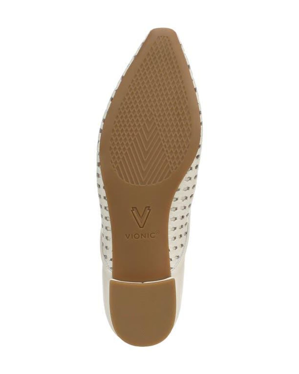 Vionic White Gracia Flat