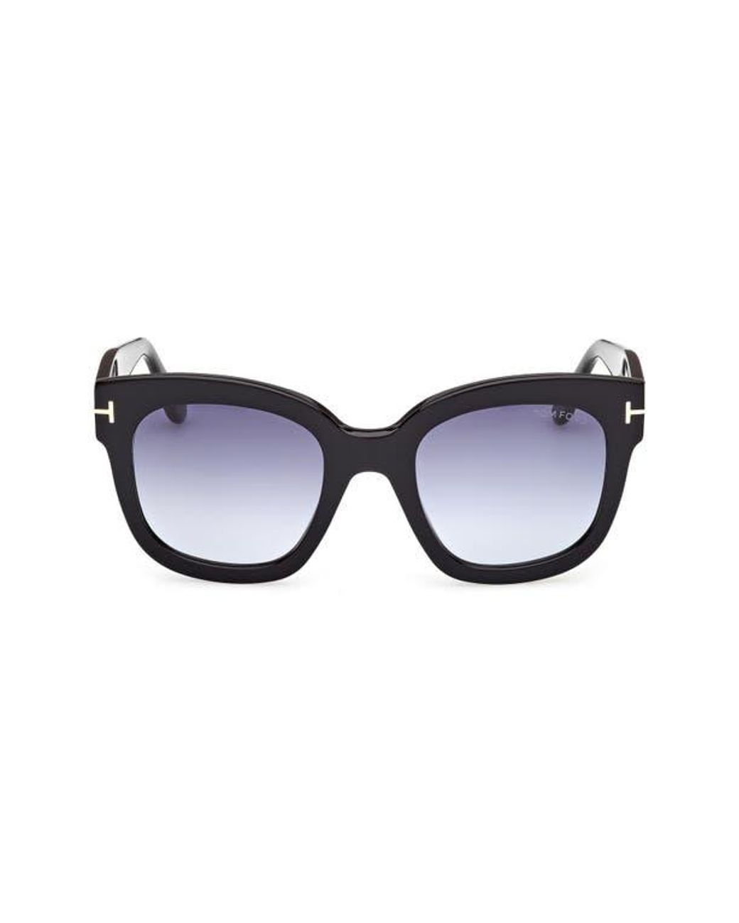 Tom Ford Blue Beatrix 52Mm Gradient Geometric Sunglasses