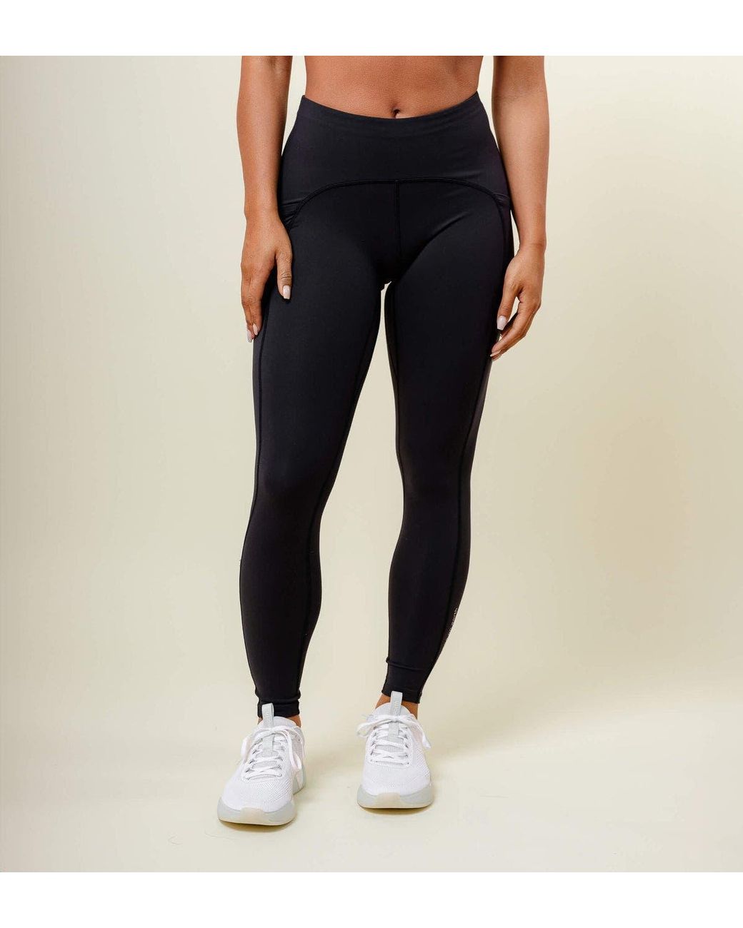 while on earth™ Blue Mid-Rise Intent Tight