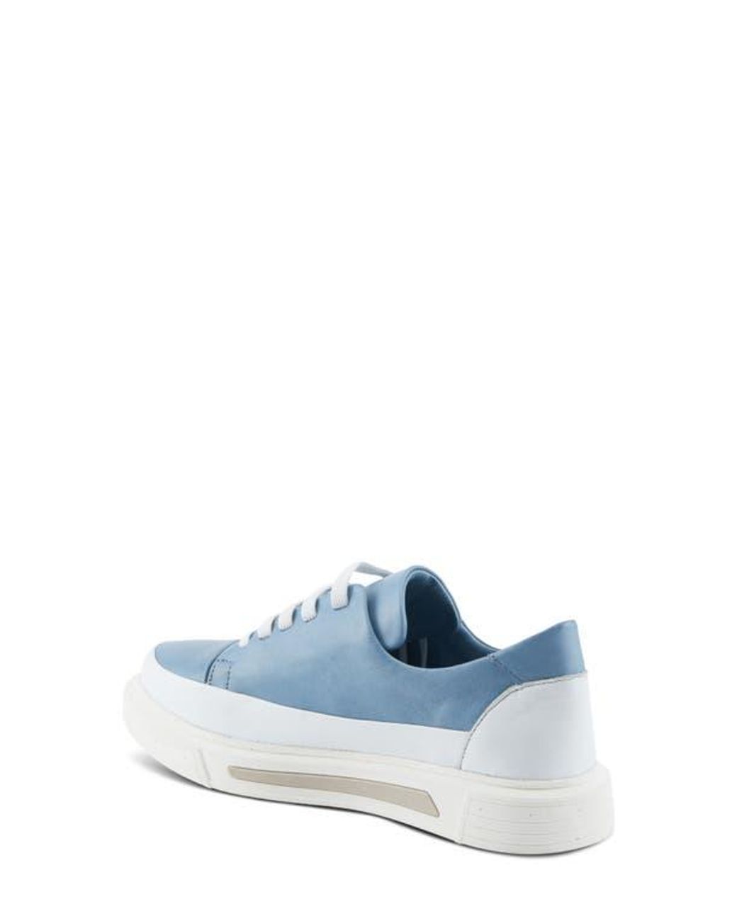 Spring Step Blue Shoes Spring Step Dune Platform Sneaker in Blue | Lyst