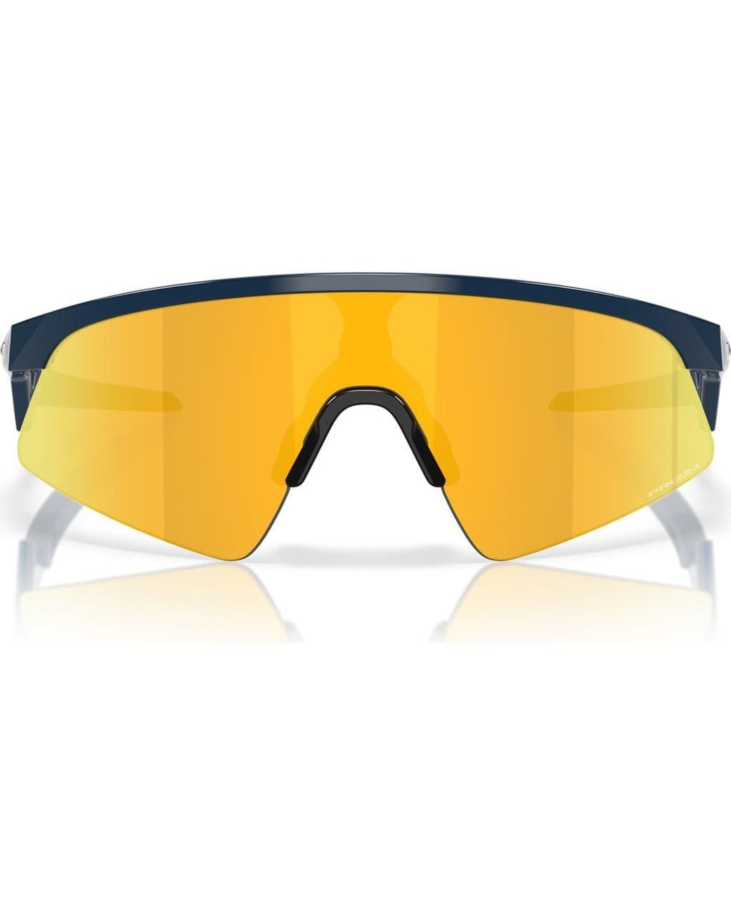 Oakley Yellow Prizm Everyday 28Mm Rectangular Sunglasses for men