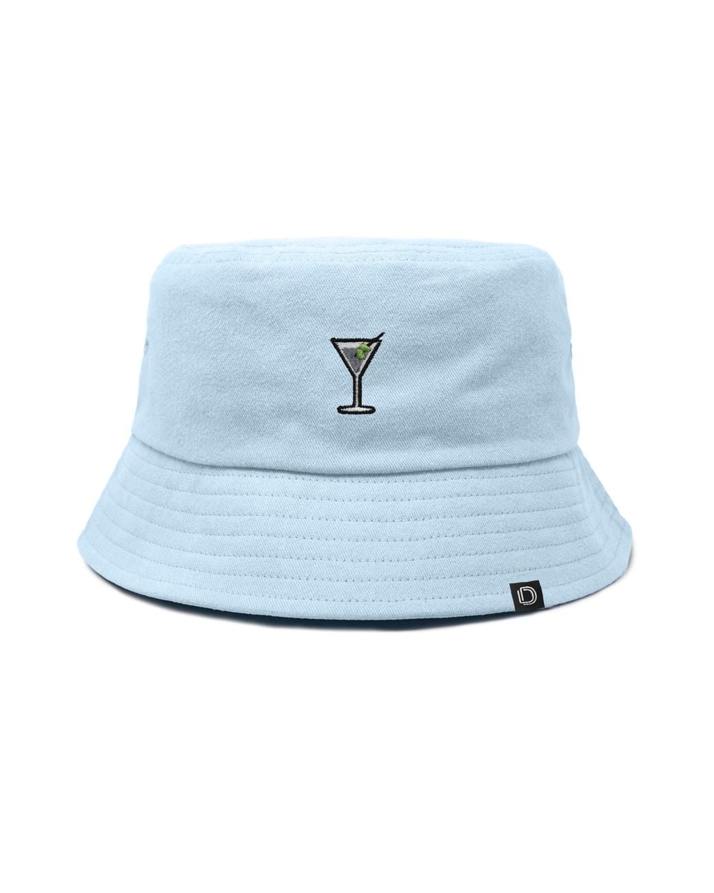 Alix Blue Martini Bucket Hat