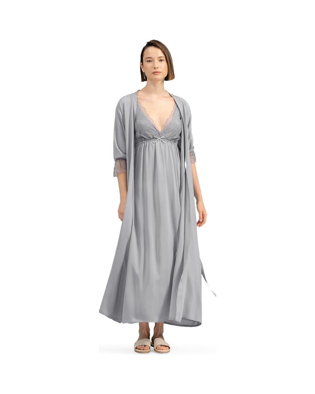 Toga Christina Robe in Natural | Lyst