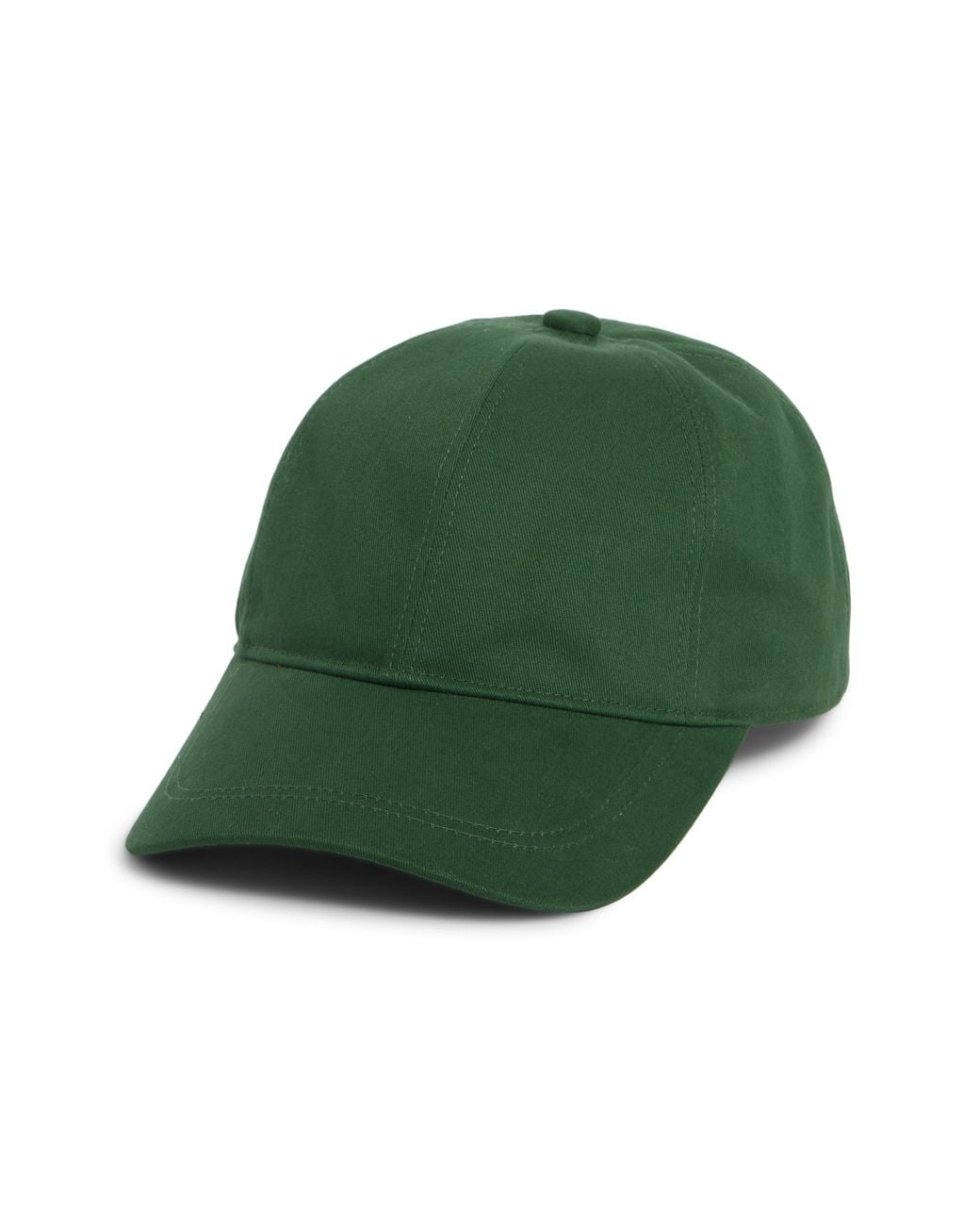 Nordstrom Green Brushed Cotton Baseball Cap for men