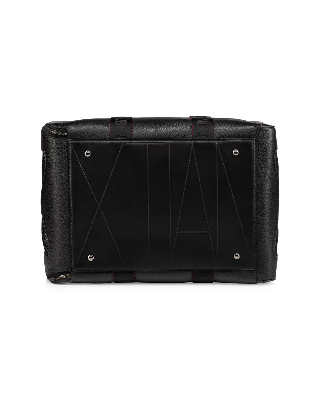 Padded Patent Leather Pet Carrier in Black - Christian Louboutin