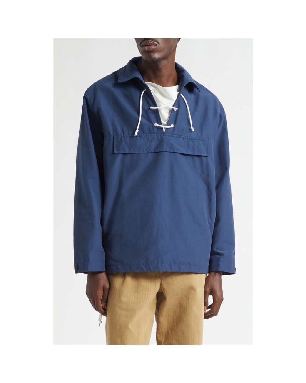 Noah NYC Blue Ski Anorak for men