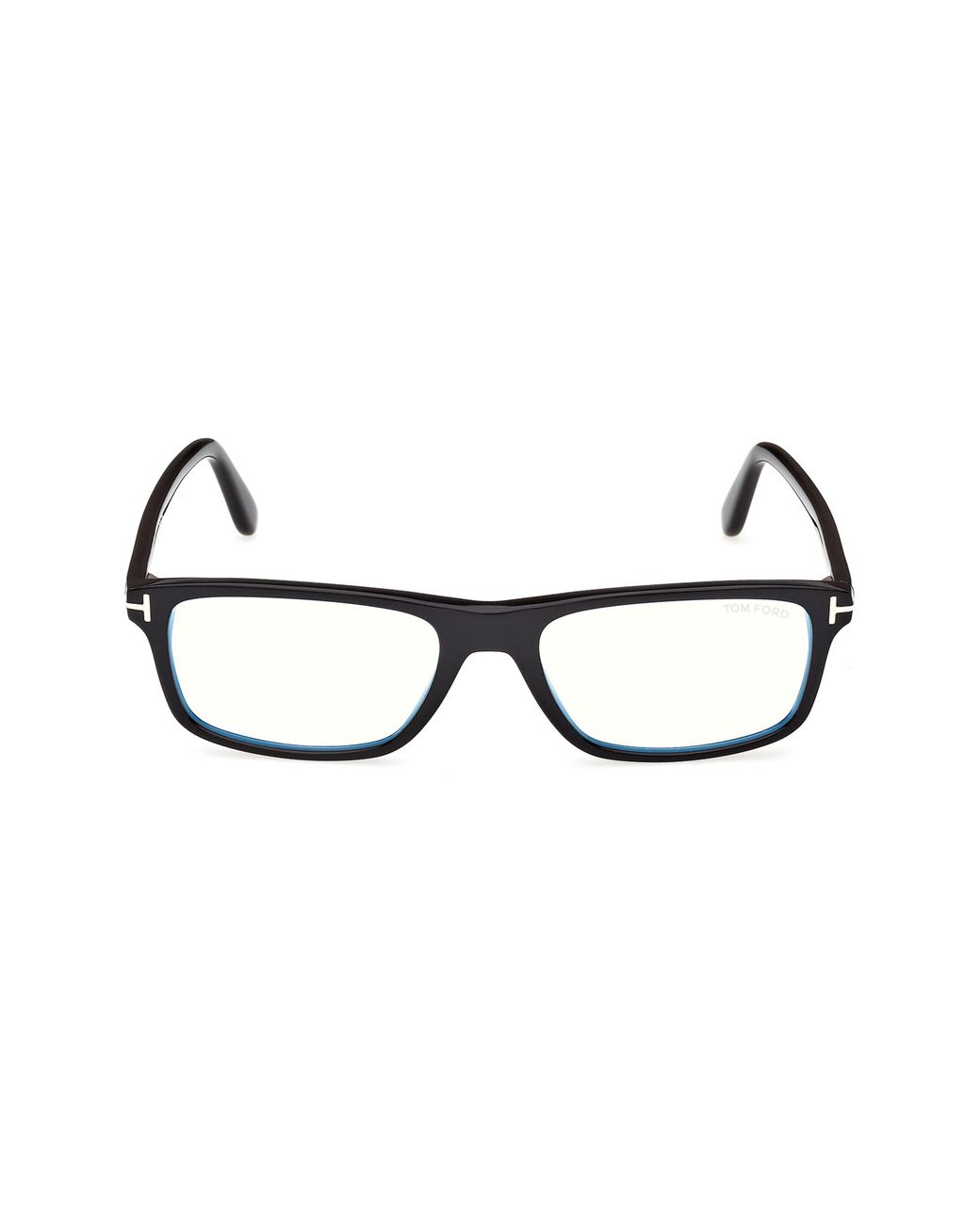 Tom Ford Brown 53Mm Rectangular Light Blocking Glasses for men