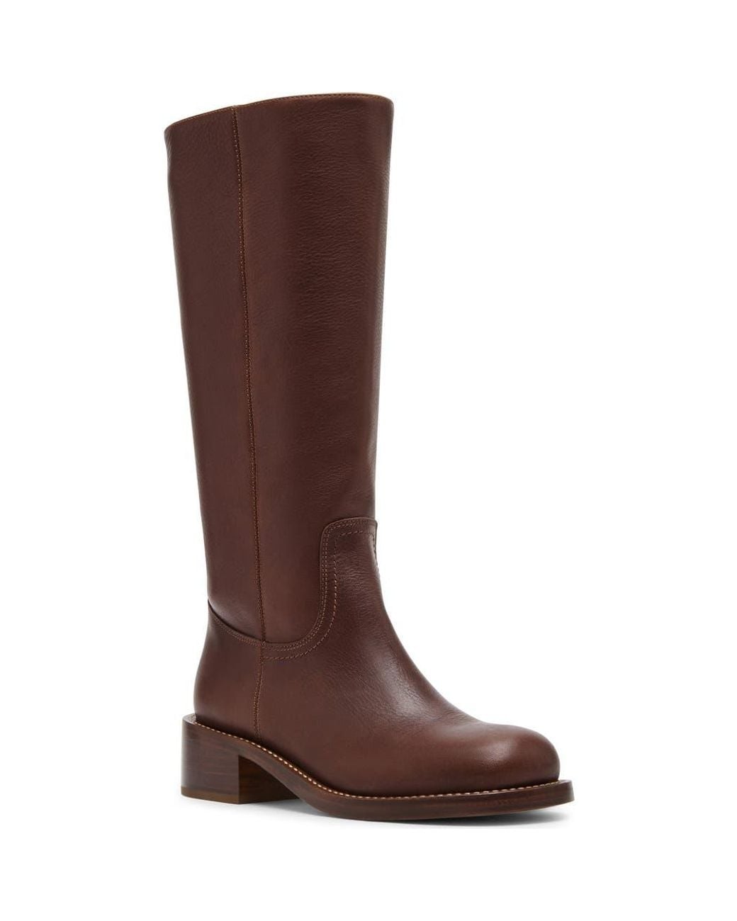 Steve Madden Brown Riggs Knee High Boot