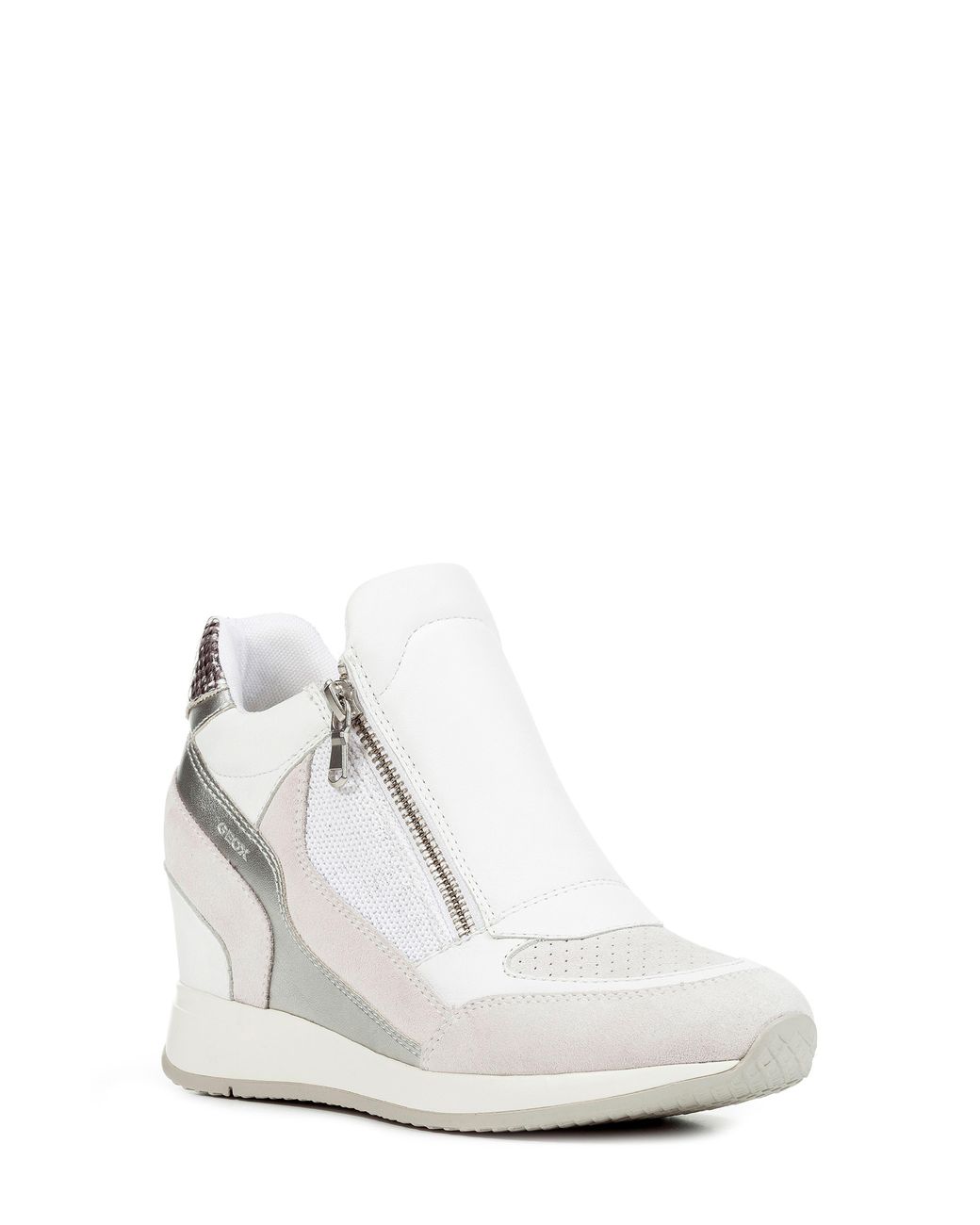 Geox Wedge in White |