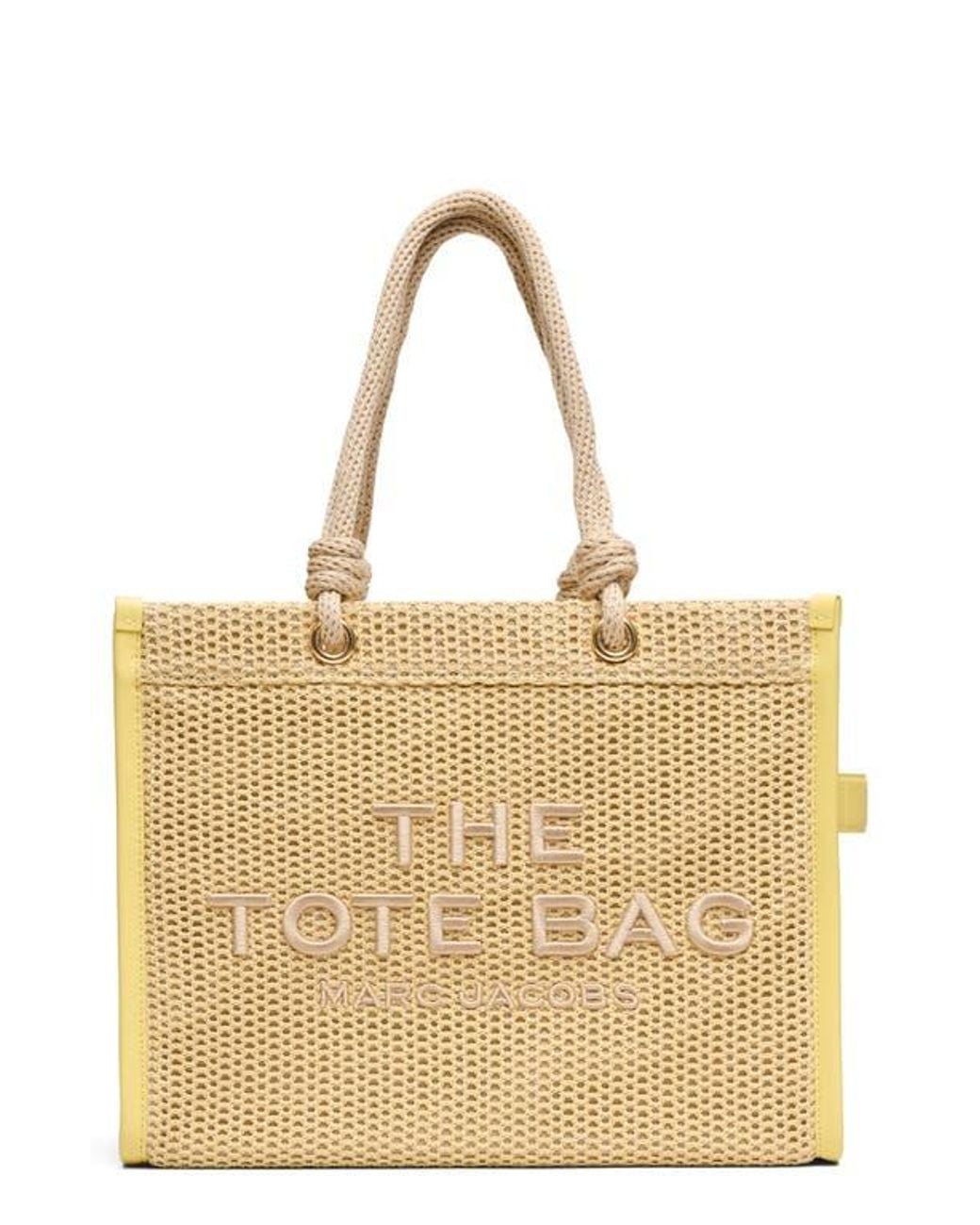 Marc Jacobs Natural The Large Woven Tote Bag