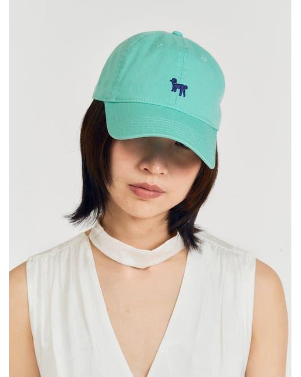 Lost Pattern Green Pan Pan Baseball Cap