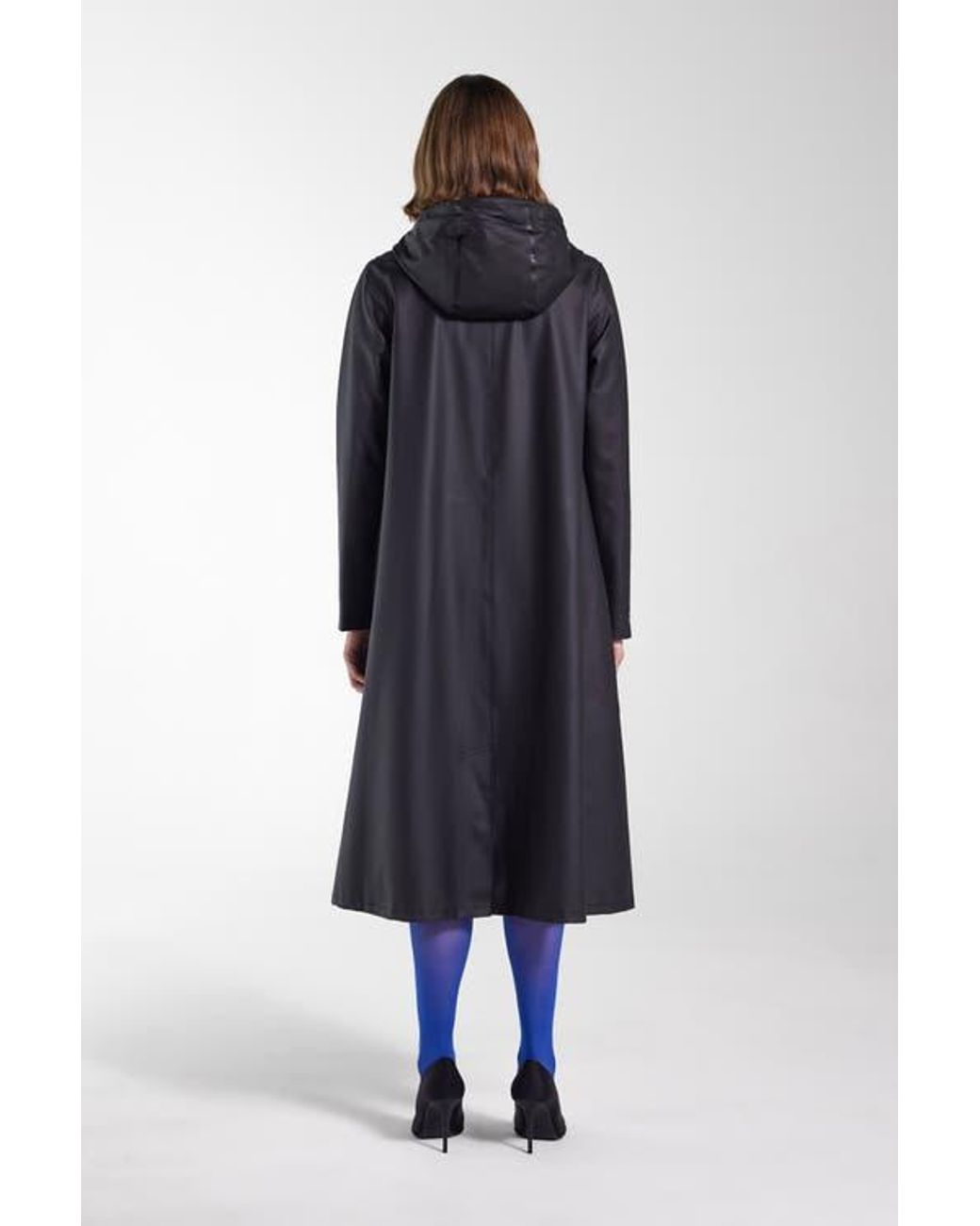 Stutterheim Blue Mosebacke Long Raincoat