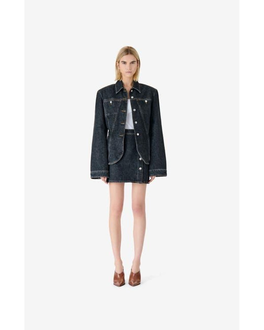 IRO Blue Iloan Denim Jacket