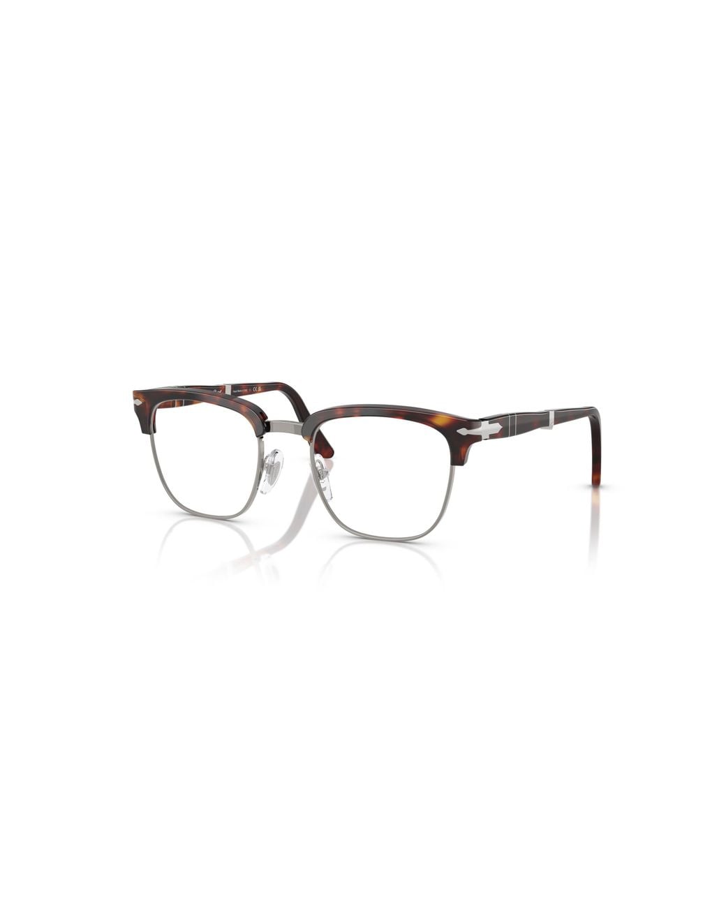 Persol Multicolor 50Mm Square Optical Glasses