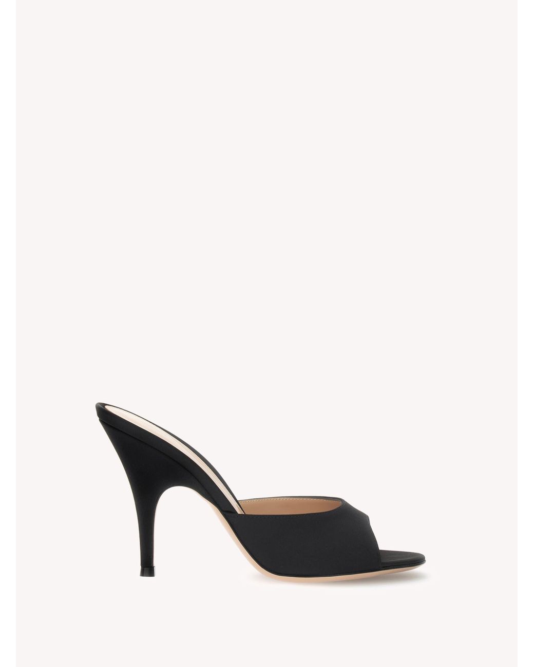 Gianvito Rossi Black Sofia Mule 95 Mules
