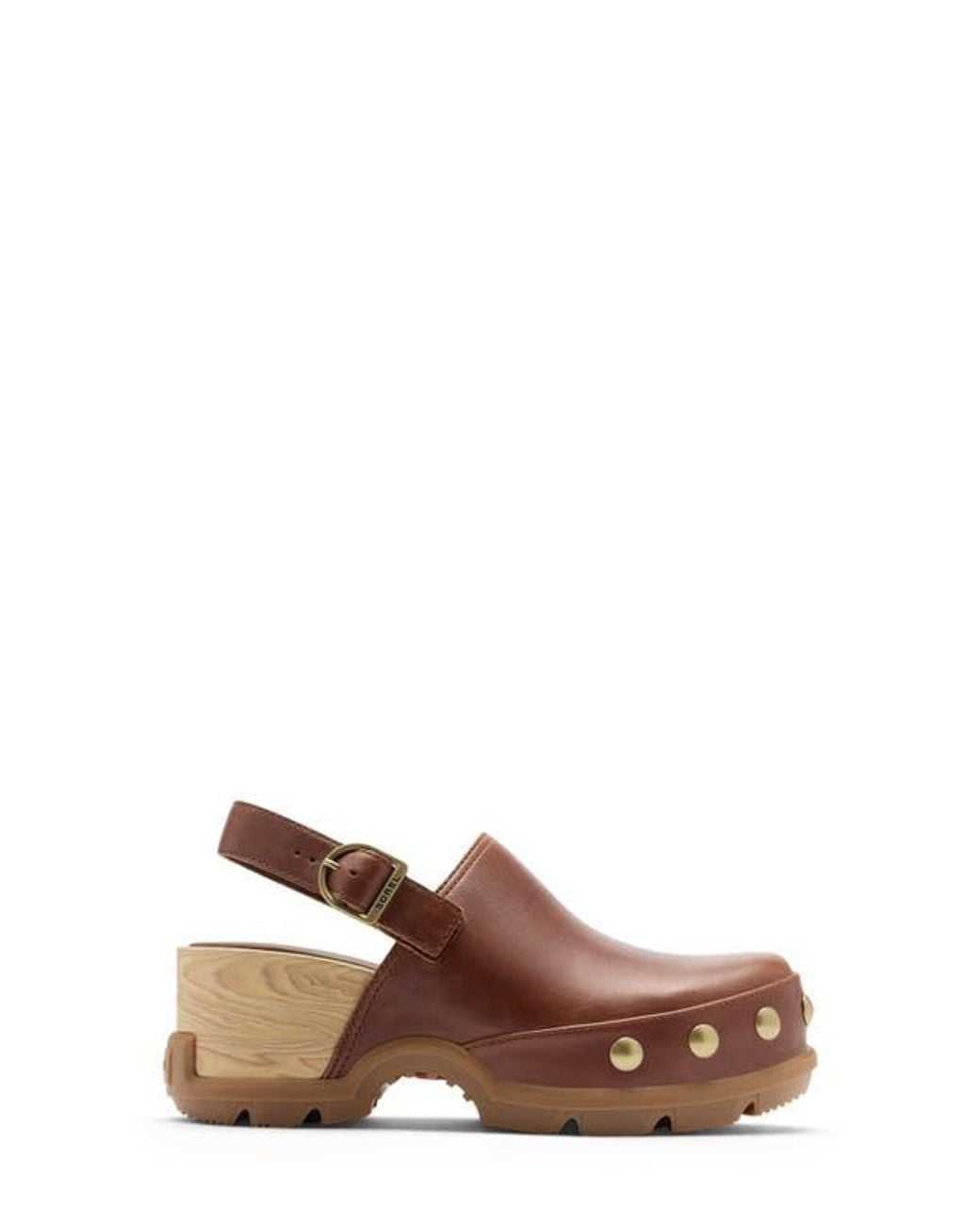 Sorel Brown Roam'N Rvt Clog