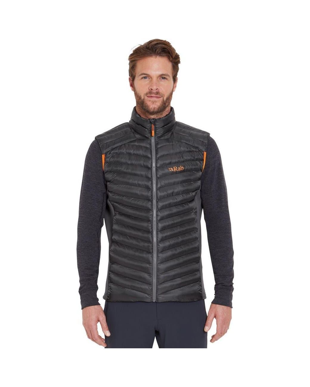 Rab Gray Cirrus Flex Vest for men