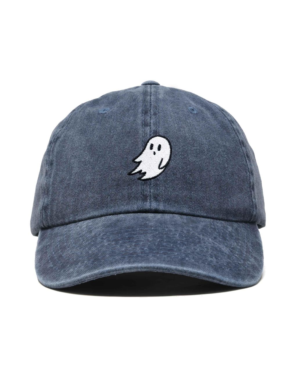 Alix Blue Ghost Embroidered Low Crown Cap
