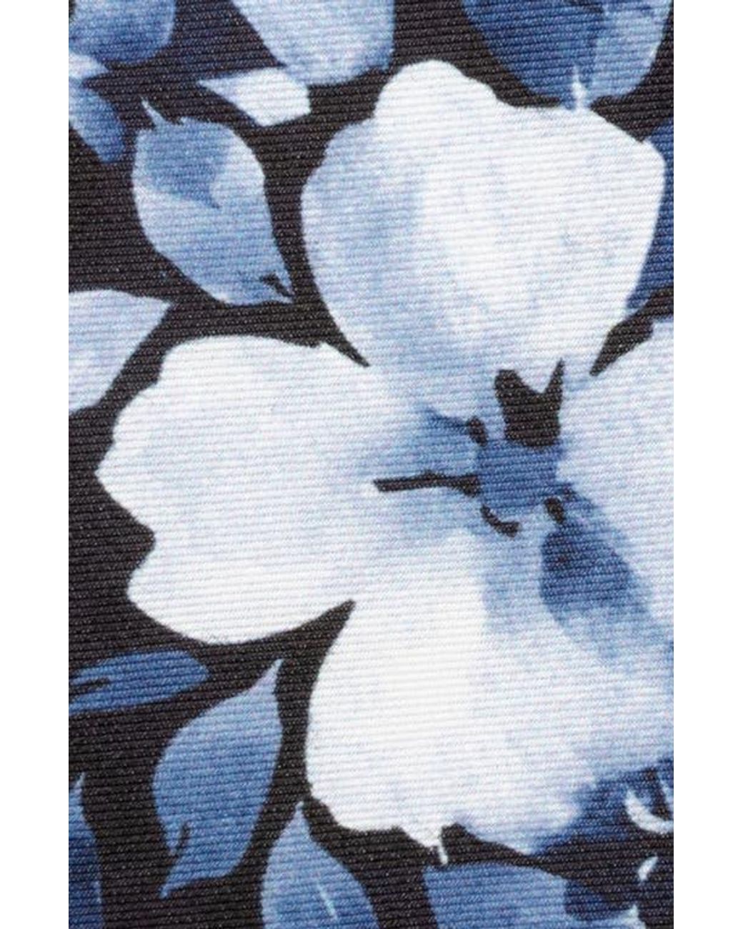 Cufflinks Inc. Blue Painted Floral Silk Tie for men