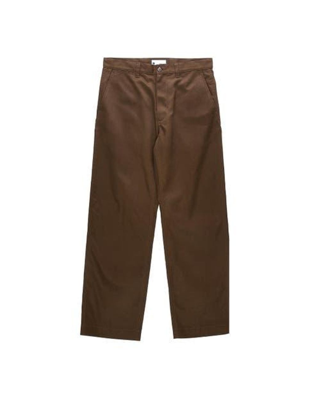 vowels Brown Work Pant for men