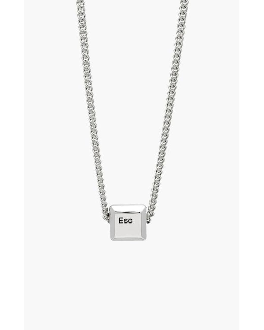 Yoj White Esc Necklace