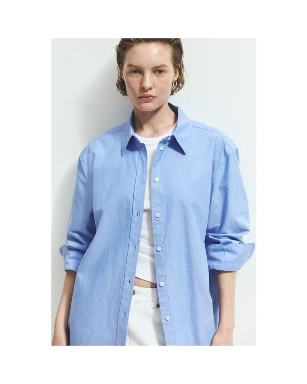 H&M Blue Oxford Shirt