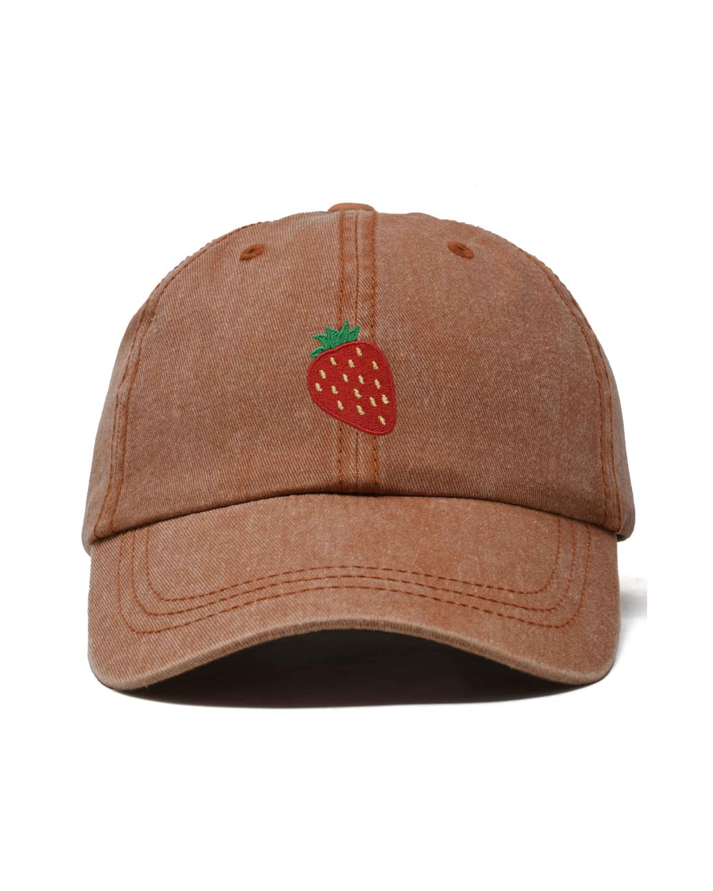 Alix Brown Strawberry Hat