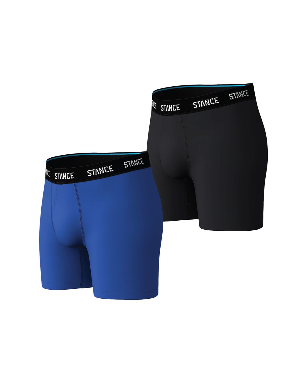 Stance Blue 2-Pack Solid Boxer Briefs for men