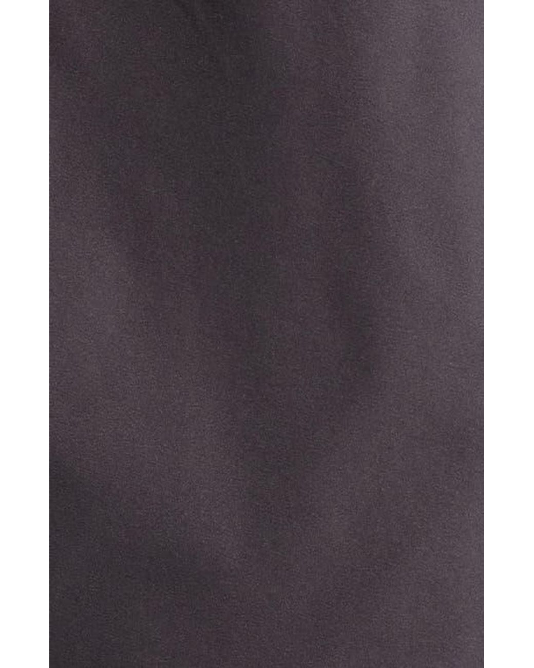 Boss Blue Solid Stretch Swim Trunks for men