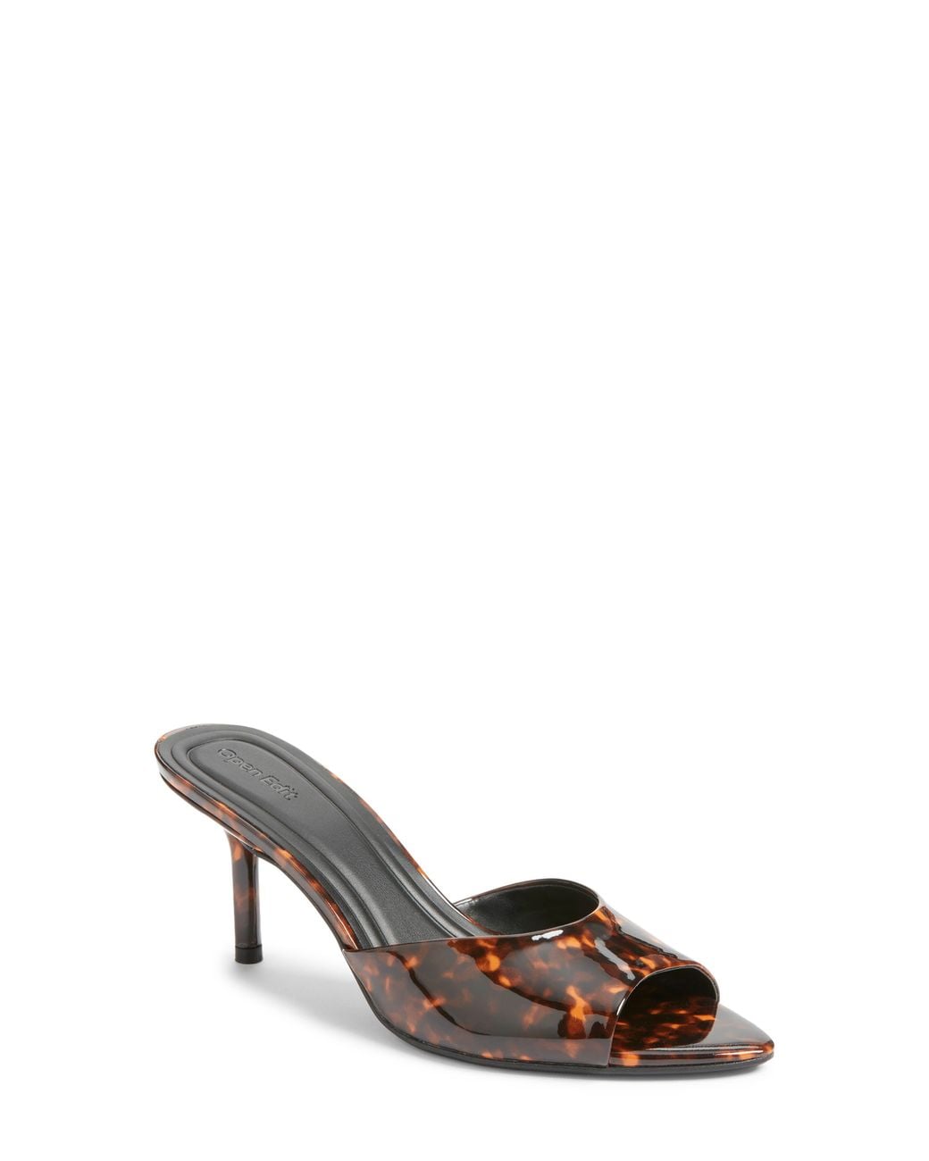 Open Edit Gray Micah Heeled Sandal