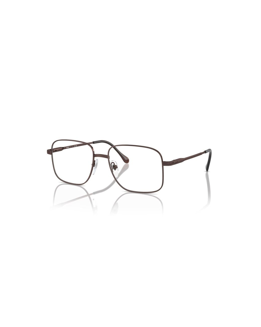 Sferoflex Black 55Mm Square Optical Glasses for men