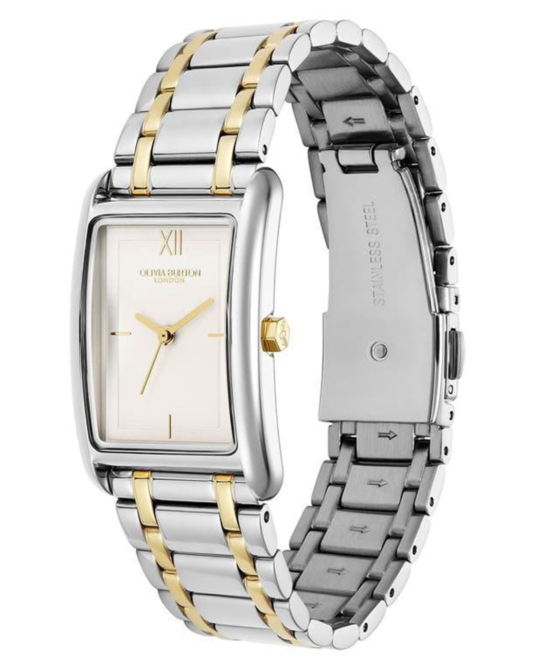 Olivia Burton Multicolor Grove Rectangular Bracelet Watch, 23Mm