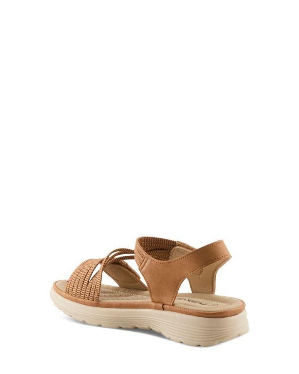 Flexus by Spring Step Natural Abie Platform Sandal