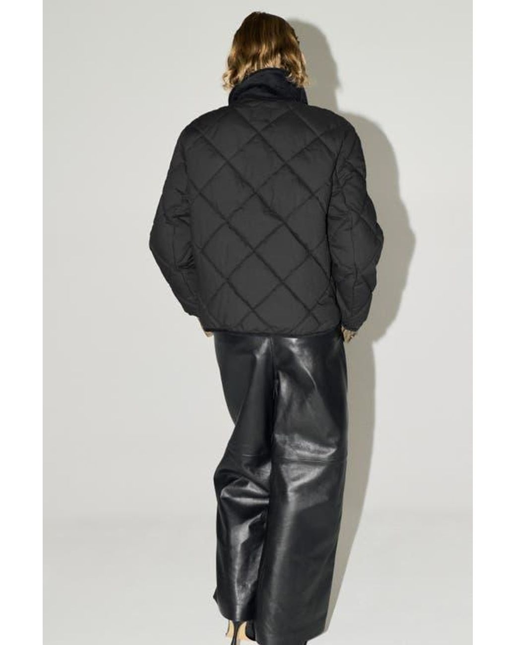 H&M Black Quilted Jacket