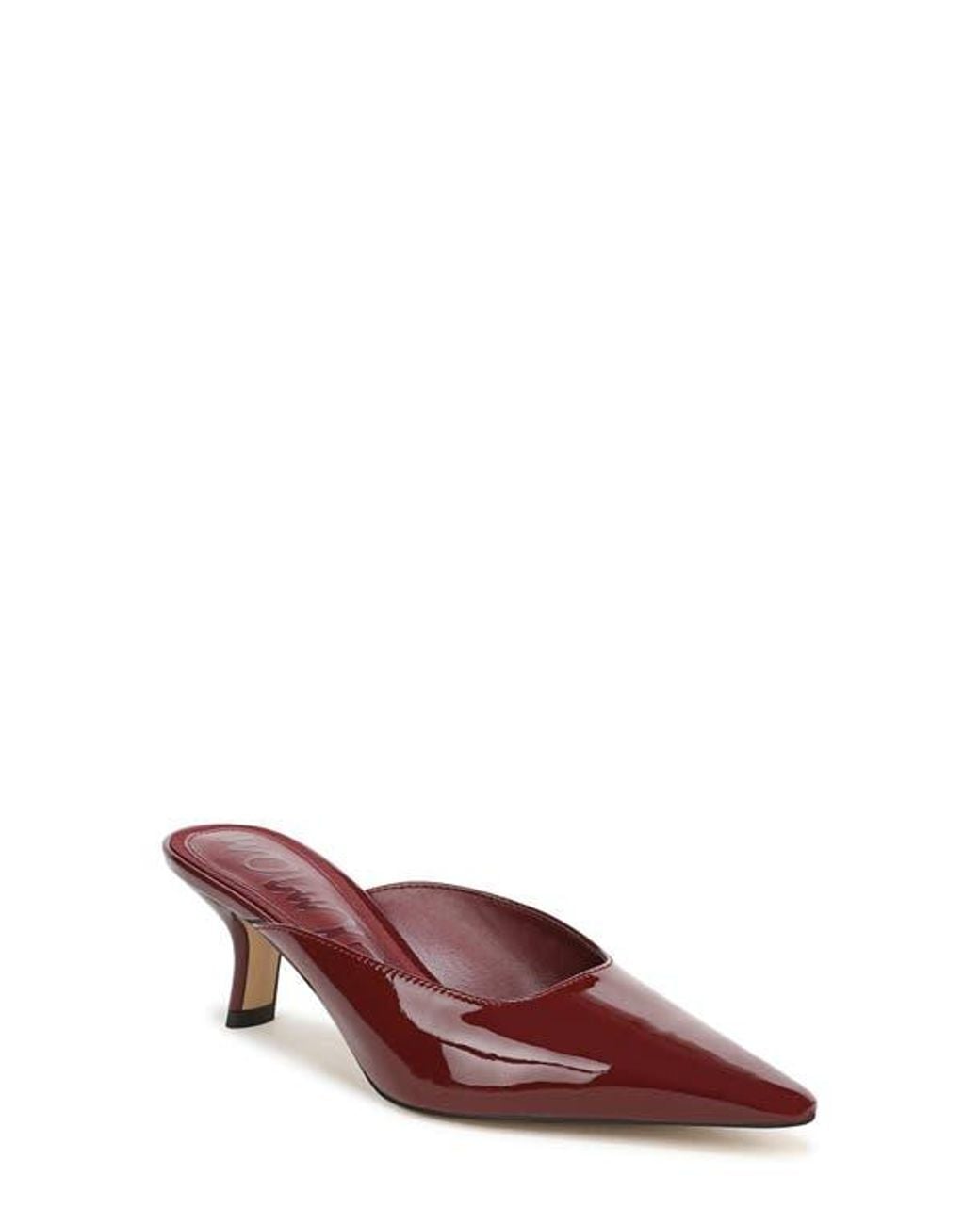 Sam Edelman Red Brandy Pointed Toe Mule