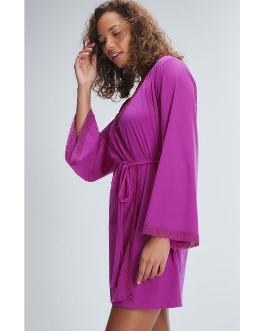 savage x fenty purple dress Savage Fenty Purple Dress SAVAGE X FENTY Snug Hug Sleep Slip Nordstrom