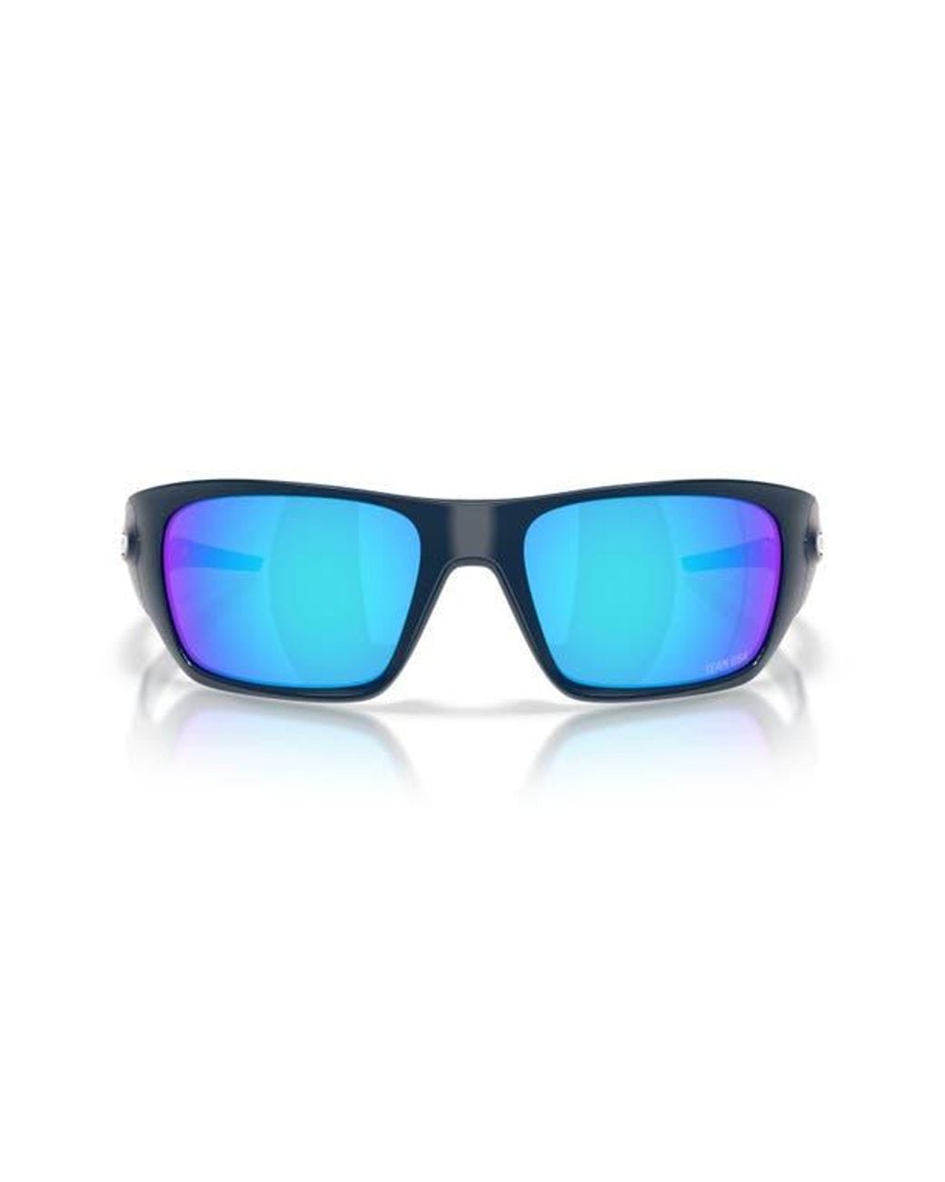 Oakley Blue Masseter 60Mm Rectangle Sunglasses for men