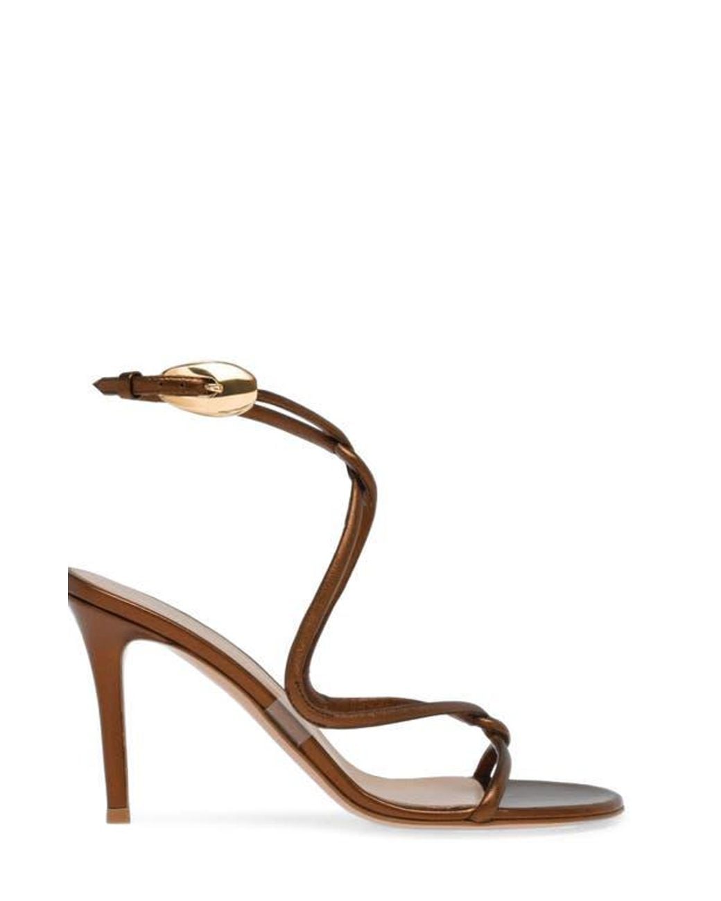 Gianvito Rossi Natural Jungle Mamba 85